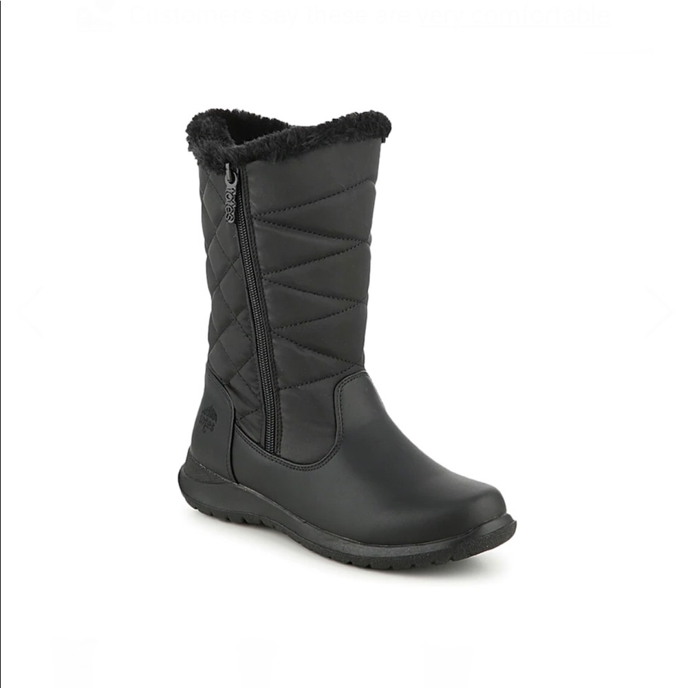 BRAND NEW Totes women’s black winter/rain boots